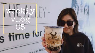 【WEEKLY VLOG 05】回LA上班｜鹿角巷｜自制sugaring wax...失败！