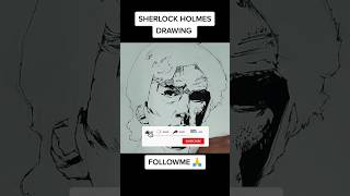 Sherlock Holmes sketch #drawing #sketch #shorts