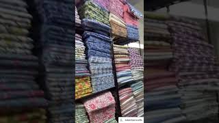 Block Printed Cotton Running Fabric - Kalamkari Crafts