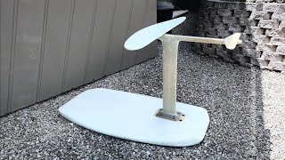 DIY Hydrofoil surfboard build