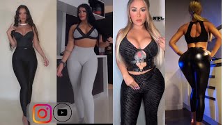 Spotlight Ready Luxury Leggings Styles | Top 5 How To Style Leather Leggings Outfits