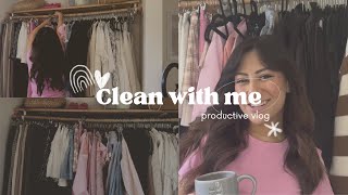 SPRING CLEANING MY WARDROBE! Chatty vlog!