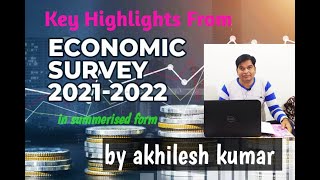 KEY HIGHLIGHTS from Economic Survey 2021-22 ,what is the AGILE APPROACH ?