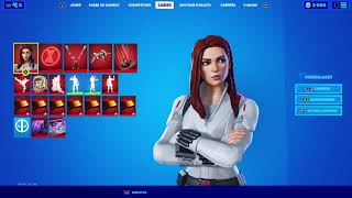 Fortnite - SKIN Black Widow