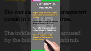 Use “easily” in sentences  #shorts #viralshorts #learnenglish