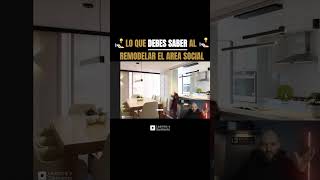 El secreto🔥Lo que debes saber al remodelar el área social #Tipspararemodelar #Diseño de interiores