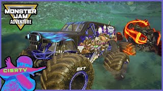 Monster Jam ADVENTURE | SON UVA DIGGER Faces CRUSHSTATION To Repair GRAVE DIGGER | Ep #2