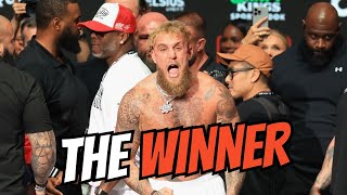 WHO WIN THE MATCH BETWEEN JAKE PAUL AND MIKE TYSON RESULTS