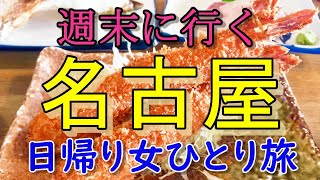 【孤独な女ひとり旅】名古屋ぶらり女ひとり旅【名物グルメ・観光・国内旅行・一人旅】