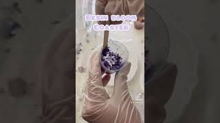 Resin bloom flower (1 Minute tutorial) ￼