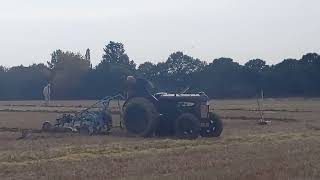 vintage tractor ploughing match at the weald of Kent ploughing match