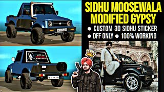 Sidhu Moosewala's Modified Gypsy DFF ONLY | NO NAME Modpack | Wacky Customs