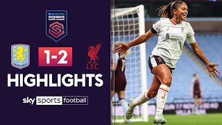 Hinds double wins it for the Reds | Aston Villa 1-2 Liverpool | WSL highlights