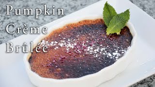 Pumpkin Crème Brûlée