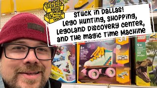 Stuck in Dallas, LegoLand Discovery Center, and the Magic Time Machine (Vlog)