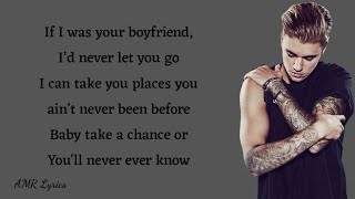 Boyfriend | Justin Bieber (Lyrics)