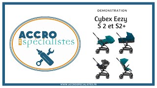 Test des poussettes Cybex Eezy S twist 2 et twist 2+