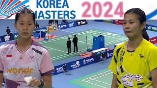 Putri Kusuma Wardani (INA) VS Chiu Pin Chian (TPE) | Semifinal Korea Masters 2024