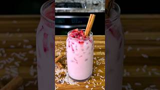 Strawberry Horchata de Fresa #shorts