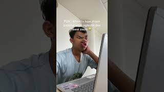 POV: When lu lupa absen padahal udah ngikutin dari awal zoom