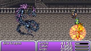 Final Fantasy VI Advance - Boss #43  - Blue Dragon