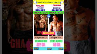 Ghajini vs Ghajini Movie Comparison and Box Office Collection✌🙏 amir vs suriya #shorts #ytshorts