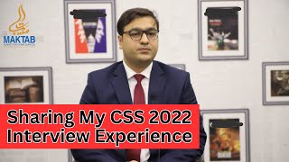 Sharing My CSS 2022 Interview Experience | Arslan Zahid Khan |