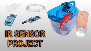 How To Make Automatic Hand Wash Machine At Home // Amazing Ir sensor project 🔥