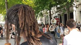 Oporto, algo de música callejera.