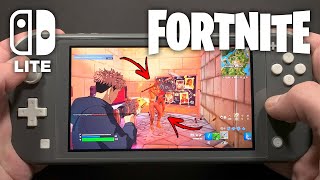 Fortnite on Nintendo Switch Lite #655