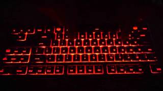 MasterKeys Pro S backlight test