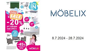 Möbelix leták (SK) - 8.7.2024 - 28.7.2024