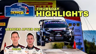 THURSDAY HIGHLIGHTS | WRC CENTRAL EUROPEAN RALLY 2024 | Full Attack and Flatout