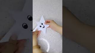 Origami Star || Origami Star Tutorial || How to Fold a 2D Origami Star || @MuntahaImaginativeCraft..