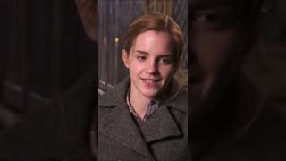 Emma Watson did NOT want to go to school when on Harry Potter set  #emmawatson #harrypotter