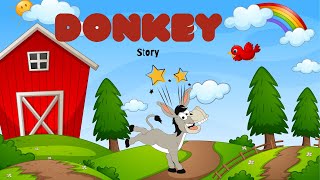 Donkey Story | English story for kids | stories with moral