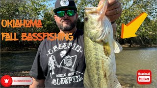 Oklahoma Fall Bassfishing!  #oklahoma #fishing #fall #outdoors #ponds