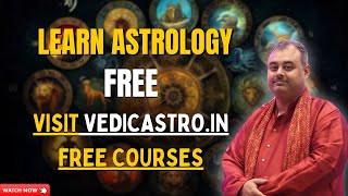 Vedic Astro Live - Free Astrology Learn Astrology | Acharya Joyy Bannerjii | 9711310775