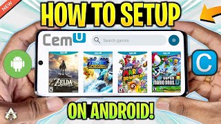 🔥 CEMU ANDROID - SETUP/BEST SETTINGS/GAMEPLAY | WII U EMULATOR ON ANDROID!