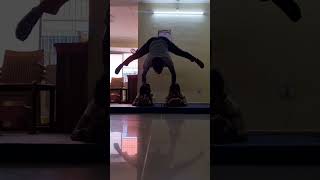 gymnastic class at home