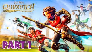 HARRY POTTER Quidditch Champions - 100% Platinum Walkthrough No Commentary - PART 1 (4K 60FPS PS5)