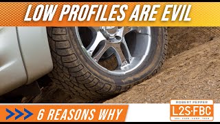 The wrongness of low profile tyres