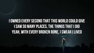 I Lived - OneRepublic Arty Remix (Lyrics)