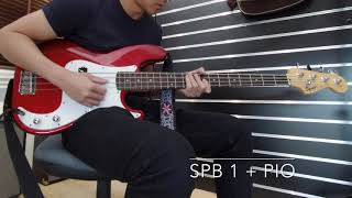 Stock Squier P Bass Pickups vs Seymour Duncan SPB 1 Pickups