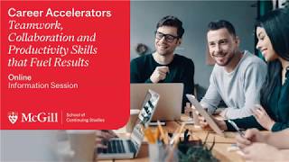 Career Accelerators: Teamwork, Collaboration and Productivity Skills that Fuel Results