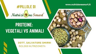 PROTEINE: VEGETALI VS ANIMALI