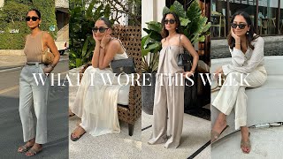 WHAT I WORE THIS WEEK IN BANGKOK | EVERYDAY VACATION OUTFITS