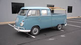 1961 Volkswagon Type 2 Double Cab Pickup Walk Around