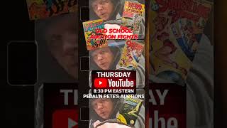 ✅️COMIC AUCTION THURSDAY, 8:30 PM EASTERN, YOUTUBE LIVE= PEDAL'N PETE'S AUCTIONS #comicbooks #marvel