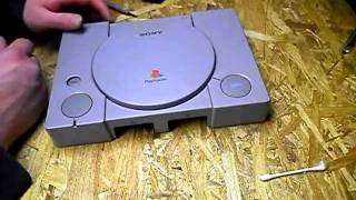 PS1 how to fix the eject and close getting stuck problem Playstation 1 repair tutorial